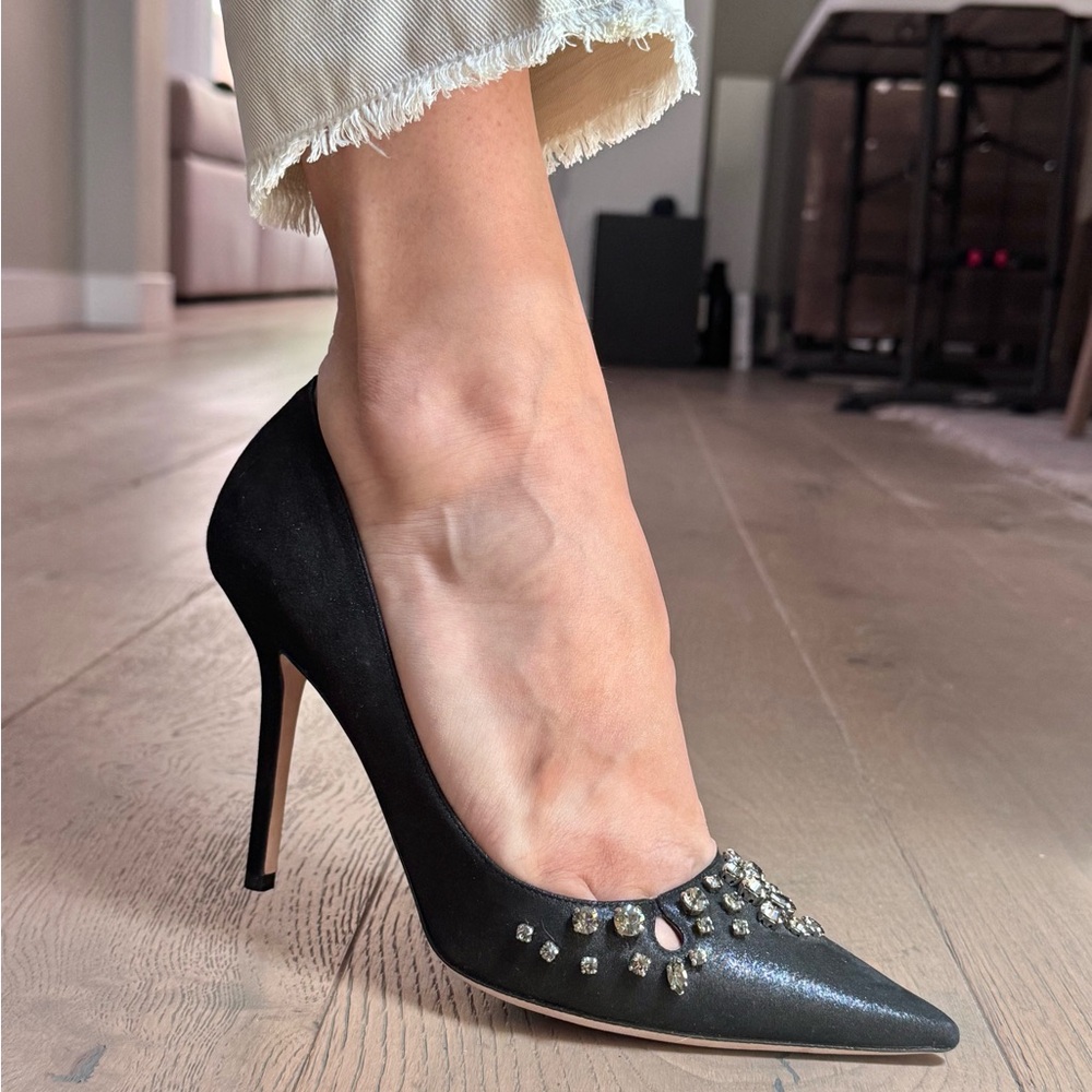 Jimmy Choo heels black pumps elegant shoes
